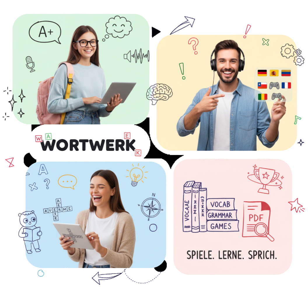 WortWerk Lehrer und Schüler
